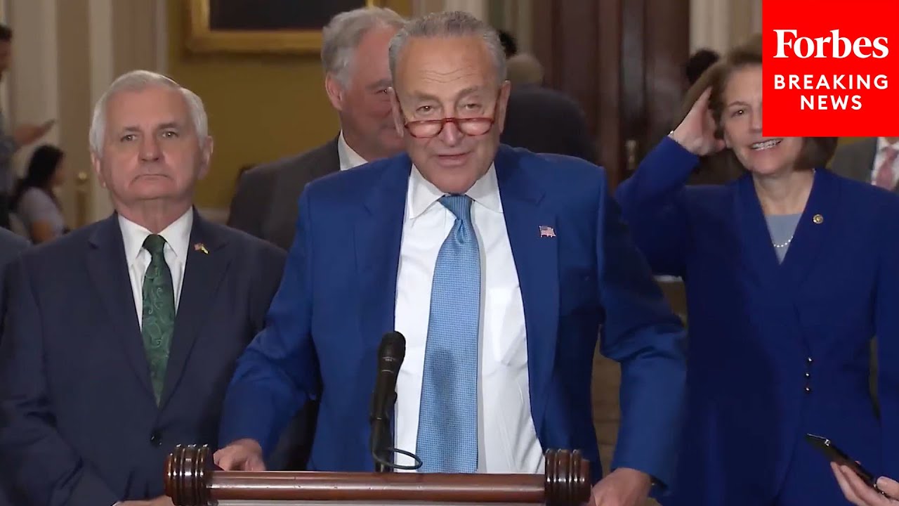 Senate Democratic Leaders Hold Press Briefing Following Israeli President Isaac Herzog’s Address