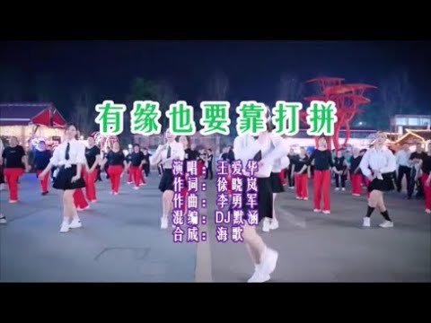 王爱华 《有缘也要靠打拼 （DJ默涵版）》 KTV 导唱字幕 （备有伴奏视频）