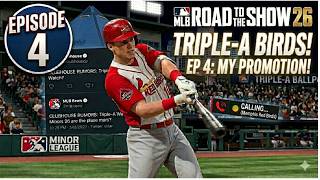 MLB Road to the Show 26 Ep. 4 | THE CALL HAS BEEN MADE! 📞 | Promoted to Triple-A Memphis!