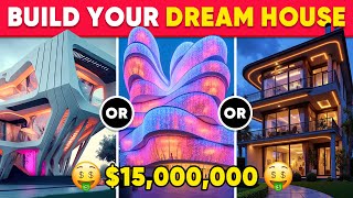 Would You Rather...? Design Your Dream Future Mansion 🏡💖🤖💰 Daily Quiz