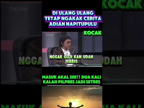 canda prabowo kalah pilpres#adiannapitupulu #pdip#megawati #prabowo#jokowi#pilpres#presiden#gerindra