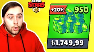 1000 ELMAS CEZASI GELDİ 😭 - BRAWL STARS