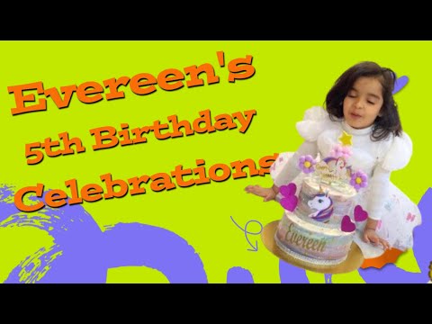 Evereen 5th Birthday Celebrations | Mr & Mrs Davinder | Punjabi Family Vlog| Birthday | Blog