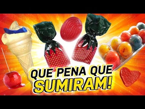 10 Doces da nossa infância que já não existem mais!