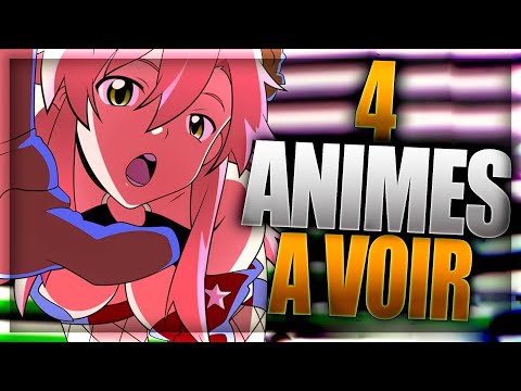 4 ANIMES QUI VONT TE RETOURNER LE CERVEAU ! (ils sont FOU)