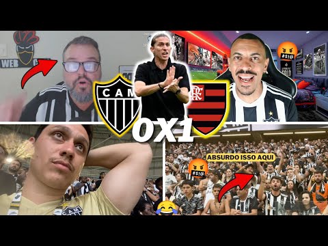 REAÇÕES ATLETICANAS '' FOI UMA VERGONHA, MRV É A CASA DELES AGORA '' ATLÉTICO-MG 0X1 FLAMENGO