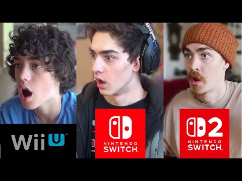 My LIVE Reactions to the Wii U, Switch AND Switch 2 Reveals!