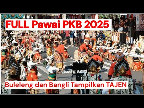 FULL!!! PAWAI PKB 2025 BALI Ada Tradisi TAJEN