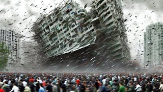 RED ALERT in CHINA! Hurricane winds devastate Fujian: 889,000+ affected
