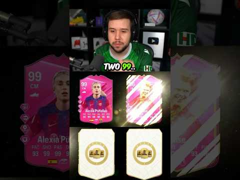 3x 99 FUTTIES CARDS? ๐ฅณ #shorts