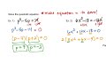 Solving Quadratics Through Factoring Techniques