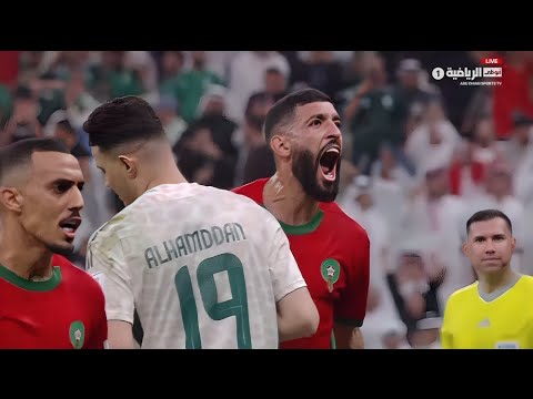 ملخص مباراة المغرب والسعودية اليوم 1-0 | اهداف مباراة المغرب والسعودية | اهداف المغرب والسعودية