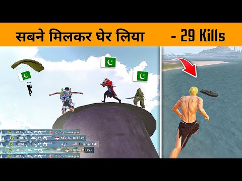 Hunting Down an Enemy Team Who Challenge me in Plane - gamexpro