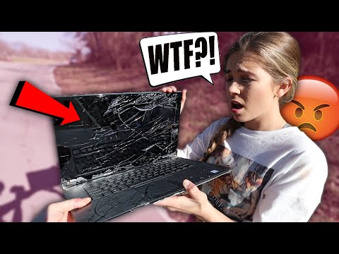 SMASHING HER LAPTOP, Then Surprising Her with MACBOOK PRO! (Cute Reaction)
