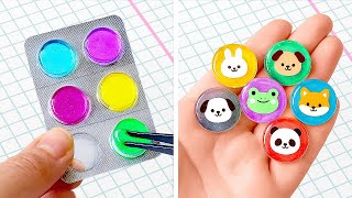 DIY ANTIESTRÉS 😍🎨 ¡Las Manualidades Más Satisfactorias! 🐼💜