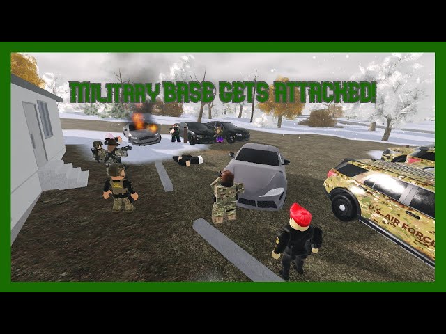 MILITARY BASE GETS ATTACKED!! ER:LC RP | ROBLOX