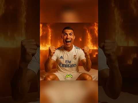 بيت رونالدو يتحرق 😯🤣