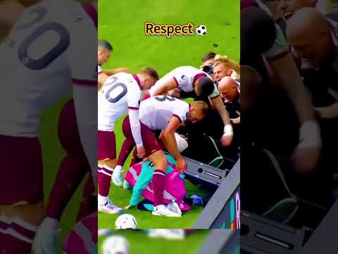 100% Respect Moments 👏🏻#football #soccer #fyp #foryou #viral #respect