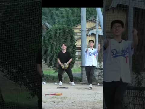 【プワボール野球】特大バックスクリーン弾＃遊び野球＃プワボール野球＃ホームラン＃バックスクリーン＃打球音