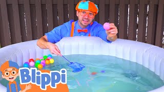 Learn Colors with Boat Toys | BEST OF BLIPPI! | Learn Colors and Science with Blippi!