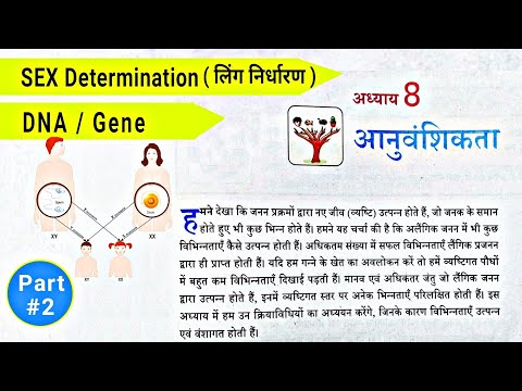 SEX Determination | आनुवंशिकता एवं जैव विकास ✅ | HEREDITY AND EVOLUTION Class 10th Part-2