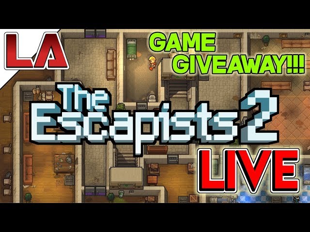 Escapists 2 LIVE STREAM - Double Game Giveaway!!!