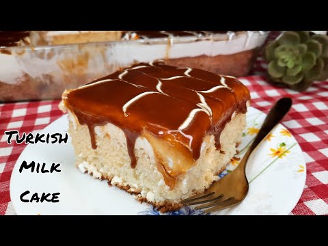 Best Turkish Milk Cake Recipe - So Easy