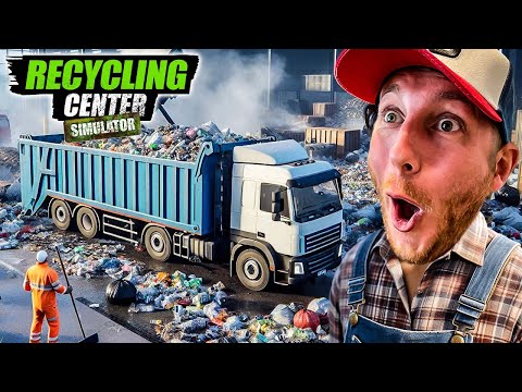 Ich kaufe neue RECYCLING Maschinen und stelle Mitarbeiter ein #2 ♻️  Recycling Center Simulator