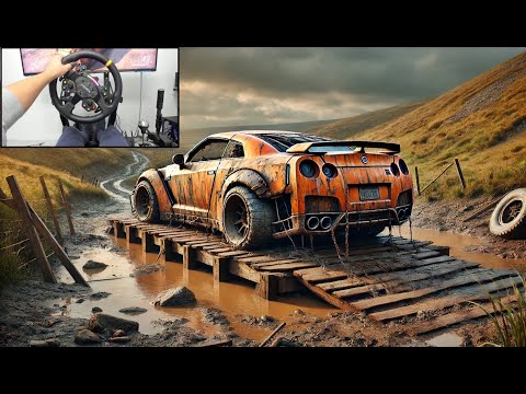 Rebuilding 900HP Nissan GTR R35 | Forza Horizon 5 | Moza Steering Wheel