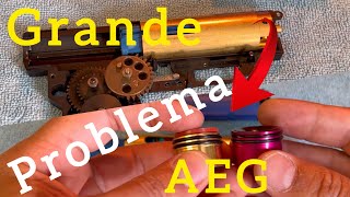 AEG. Airsoft problemas no ciclo das engrenagem ?