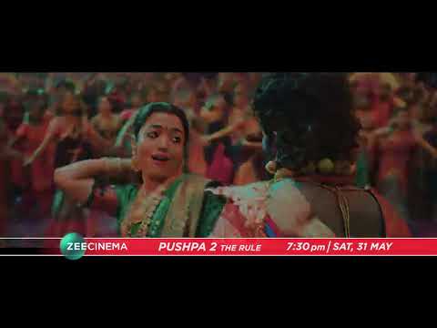 Pushpa 2: The Rule | TV Par Pehli Baar | 31st May, Sat, 7:30 PM | Promo | Zee Cinema