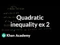 Understanding Inequalities and Quadratic Expressions