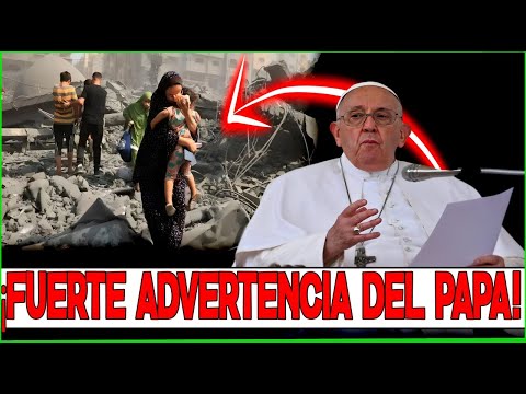 ⚠️ ¡FUERTE ADVERTENCIA DEL PAPA QUE TODO EL MUNDO DEBE ESCUCHAR! ⚠️