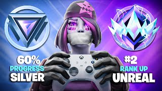 Silver to Unreal Solo Xbox Ranked Speedrun (Fortnite 120FPS)