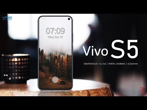 (ENGLISH) Vivo S5 Specifications, Release Date, Design, 8GB RAM, Penta Cameras, Features