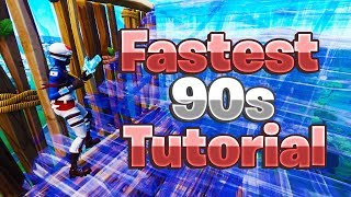 Fortnite Fastest Building Videos Infinitube - fastest 90s tutorial how to build fast on fortnite