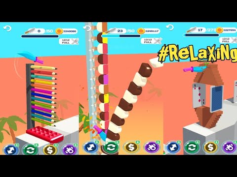 #sliceitall slice it all gameplay relaxing and satisfying game play gaming @pandunayakgaming #gaming