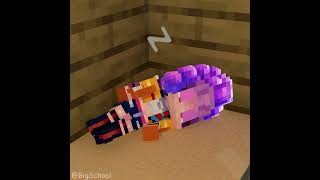 Did Rumi's daughter knock over Herobrine's trash can?