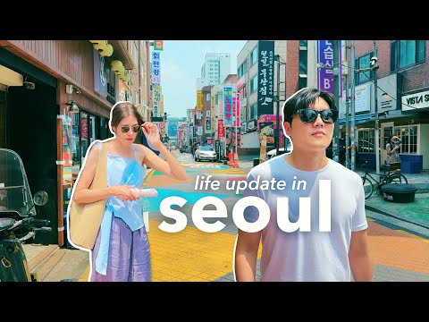 seoul life update 🇰🇷 visa status 🪪 10th wedding anniversary, shopping in seongsu | korea vlog