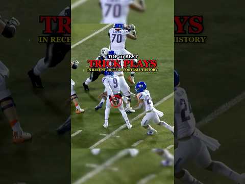 Top 10 BEST Trick Plays in College Football History | Part 2
