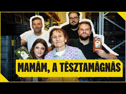 Mamám felépített egy TÉSZTAGYÁRAT 🏭🍝