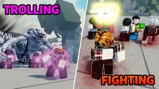 TROLLING / FIGHTING [Sorcerer Battlegrounds, The Strongest Battlegrounds]