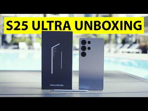 Galaxy S25 Ultra Unboxing and S24 Ultra Comparison!