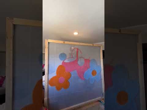Tufting a rug for 8 hours in 15 seconds ๐ #shorts