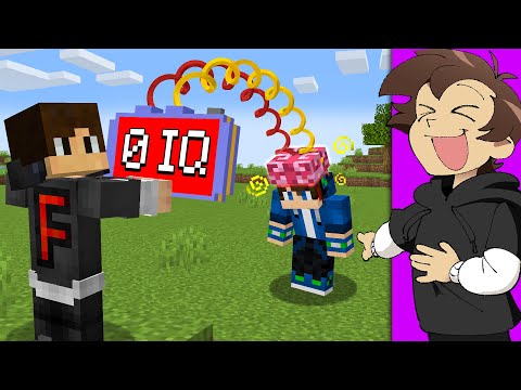 Using an IQ TEST to Fool My Friends in Minecraft