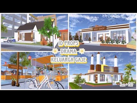 KELUARGA GAJE BAGI ID PROPS || SAKURA SCHOOL SIMULATOR