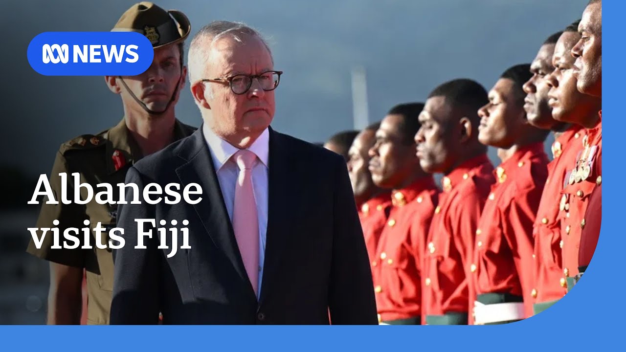 Anthony Albanese bound for G7 summit after quick stop in Fiji | ABC NEWS