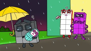 I will go with this pain, Numberblocks 9 - Numberblocks fanmade coloring story