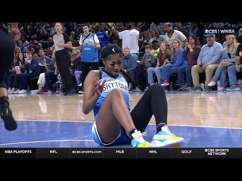 🤐 Angel Reese TAKEN DOWN By The NECK, Alyssa Thomas EJECTED With FLAGRANT 2 | Chicago Sky vs Sun