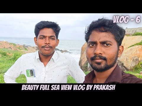 Muttom Beach View and Lighthouse Full Nature with My Friends | Prakash Vlogs